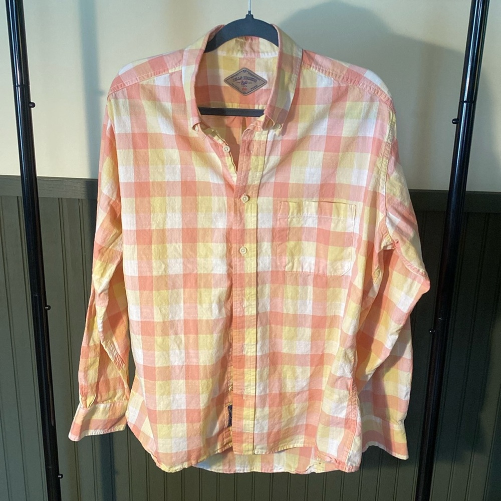 Bill’s Khakis long sleeve sport shirt. Made in USA.